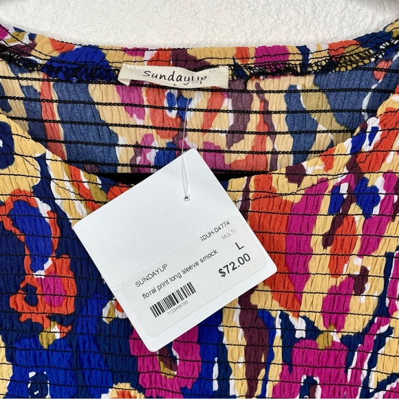 Sunday Up Floral Long Sleeve Dress - Picture 4 of 6